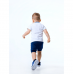 Летний костюм футболка и шорты для мальчика Smil Surffriends Белый/Синий 6-9 месяцев 113266