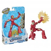 Игровая фигурка Hasbro Marvel Мстители Бенди Avn Bend And Flex Iron Man 15 см E7377_E7870