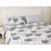 Комплект постельного белья семейный Руно Grey Cat Серый 6.114Б_Grey Cat