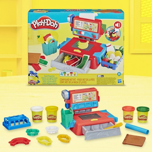Набор для творчества пластилин Hasbro Play-Doh Core Кассовый аппарат E6890