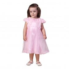 Нарядное платье на девочку Piccolo Розовый 7-9 лет Золушка