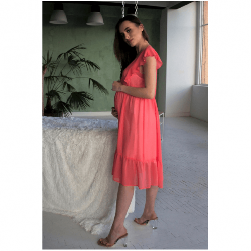 Летнее платье для беременных Dianora Коралловый 2062 0000