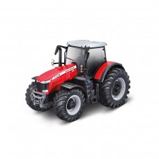 Модель машинки Bburago Massey Ferguson 8740S Трактор Красный 18-31613