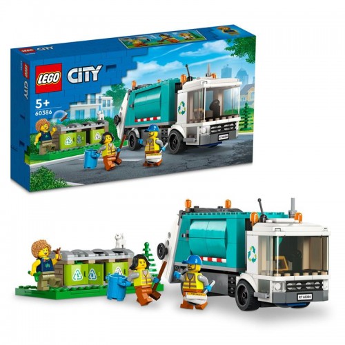 Конструктор LEGO City Мусороперерабатывающий грузовик 60386