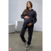 Спортивные штаны для беременных с начесом Юла Мама Uno warm Темно-серый TR-42.122