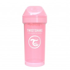Чашка непроливайка Twistshake 12+ мес Светло-розовый 360 мл 78279