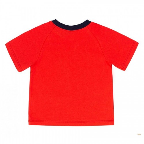 Костюм футболка и шорты на мальчика Bembi 2 - 3 года Супрем Красный/Синий КС694