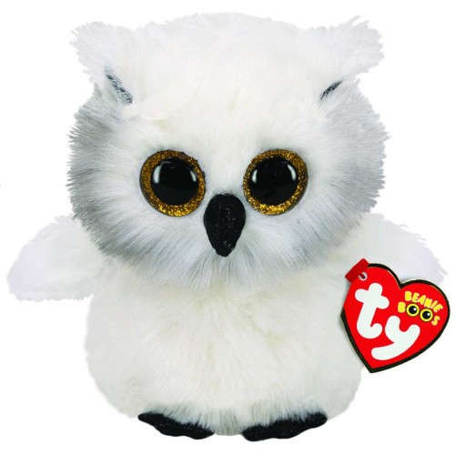 Мягкая игрушка TY Beanie Boo's Белая сова Snowy Owl 15 см 36305