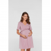 Летнее платье для беременных Lullababe San-Paulu Пудровый LB04SP123