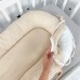 Кокон для новорожденных Oh My Kids Soft OMK Beige Пике Бежевый Кокос 2 см КК-250-OMK