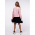 Детское платье для девочки Vidoli от 7 до 11 лет Темно-розовый G-19844W