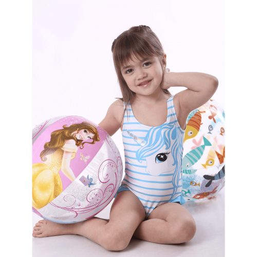 Цельный купальник для девочки Keyzi Голубой 2-5 лет Unicorn 21 small 1psc