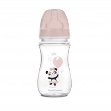 Антиколиковая бутылочка Canpol Babies Easystart Toys, 240 мл, розовая