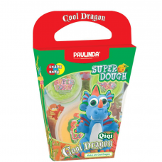 Пластилин Paulinda Super Dough Cool Dragon Дракон Голубой PL-081378-14