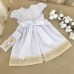 Платье для крещения девочке BetiS Аріна-2 0 - 18 мес Интерлок Белый/Молочный 27689021