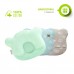Ортопедическая подушка для новорожденных Papaella Мишка Мятный 8-32377