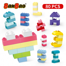 Конструктор Banbao Большие блоки Интересные цифры 80 шт ЕТ982