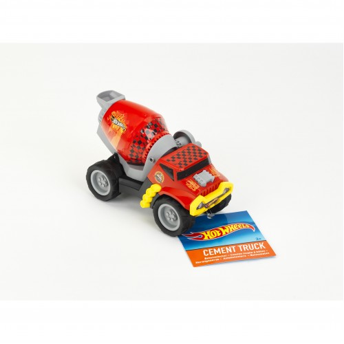 Модель машинки Klein Hot Wheels Бетономешалка Красный/Желтый 2441