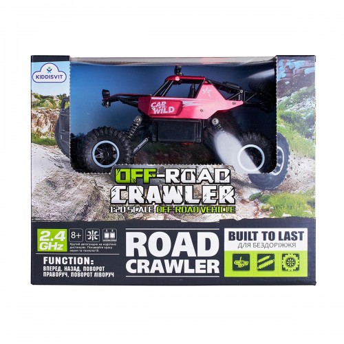 Машинка на радиоуправлении Sulong Toys Off-Road Crawler Car vs Wild 1:20 Красный SL-109AR