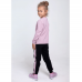 Детский костюм для девочки из двунитки Vidoli от 5 до 7 лет Черный G-20628W
