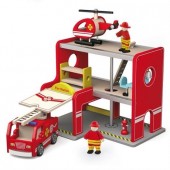 Игровой набор Viga Toys Пожарная станция