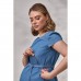 Летнее платье для беременных и кормящих Юла Мама Grace Голубой DR-20.032
