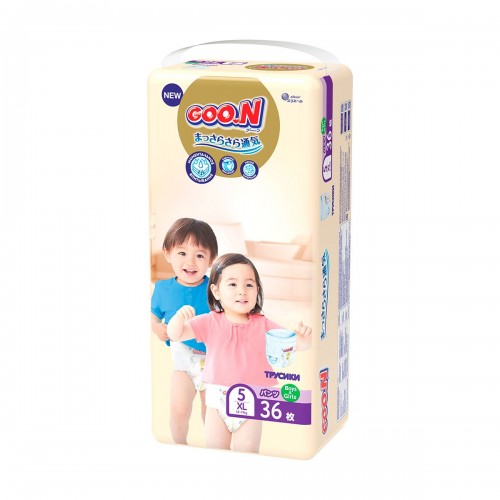 Подгузники GOO.N Premium Soft для детей 12-17 кг размер 5(XL) 36 шт 863229