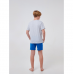 Пижама для мальчика Smil Серый/Синий от 8 до 10 лет 104681