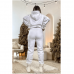 Cпортивний костюм для беременных Dianora Трикотаж на флисе Молочный 2314(5) 1107