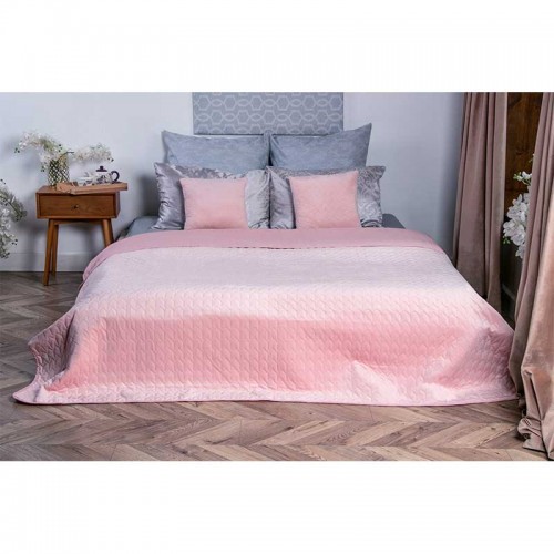 Покрывало на кровать Руно VeLour Rose 150х220 см Розовый 360.55_Rose