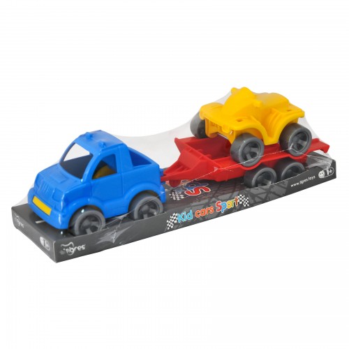 Игровой набор Тигрес Kid cars Sport Пикап и Квадроцикл 3 шт 39825