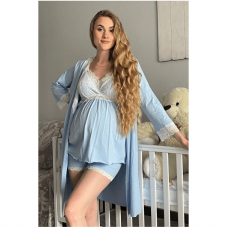 Пижама для беременных Dianora Трикотаж Голубой 2070(4) 1227