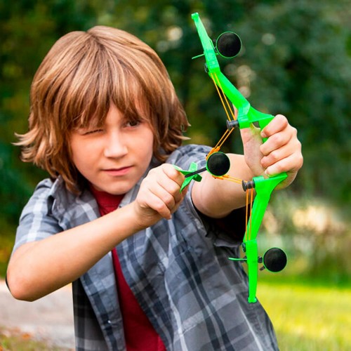 Детская игрушка лук и мишень Zing Air Storm Bullz Eye Зеленый AS200G