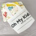 Детское постельное белье в кроватку Oh My Kids Dino Ранфорс Желтый ПБ-077-Х