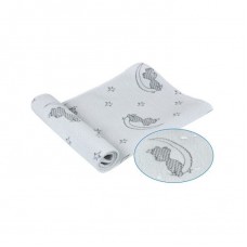 Непромокаемая пеленка для детей Руно Мишка на луне 65х95 см
