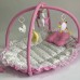 Кокон для новорожденных 2в1 Happy Luna Babynest Playmate Розовый 0731