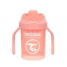 Чашка непроливайка Twistshake 4+ мес Мини Персиковый 230 мл 78318