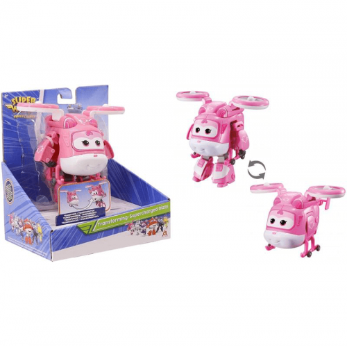 Игрушка трансформер Super Wings Transforming-Supercharge Dizzy Диззи EU740293