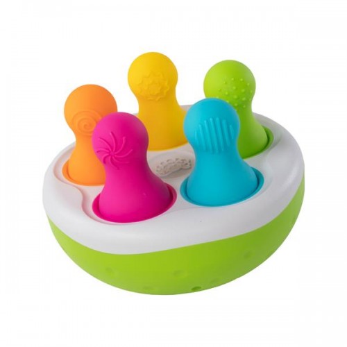 Развивающая игра сортер Fat Brain Toys Spinny Pins Неваляшки F248ML