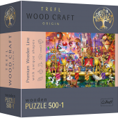 Пазлы фигурные из дерева Trefl 500+1 Волшебный мир 501 шт 20156