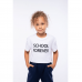 Детская футболка для девочки Vidoli School forever от 8 до 10 лет Белый G-21936S