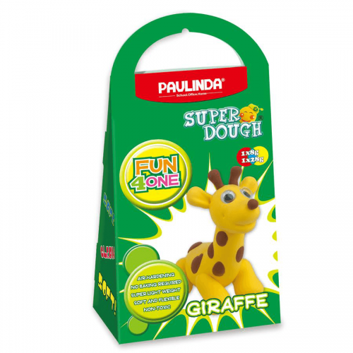 Пластилин Paulinda Super Dough Fun4one Жираф PL-1565