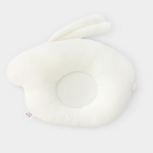 Ортопедическая подушка для новорожденных ELA Textile&Toys Кролик Молочный P001MILK