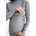 Платье для беременных To Be Серый 4217133