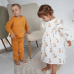 Детский костюм ELA Textile&Toys Basic Карта 2 - 8 лет Трехнитка-петля Молочный STE002CR