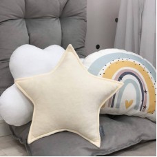 Декоративная подушка Маленькая Соня Звезда Молочный 10612135