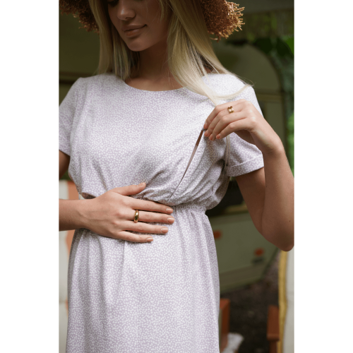 Летнее платье для беременных и кормящих To Be Софт Бежевый 3178768