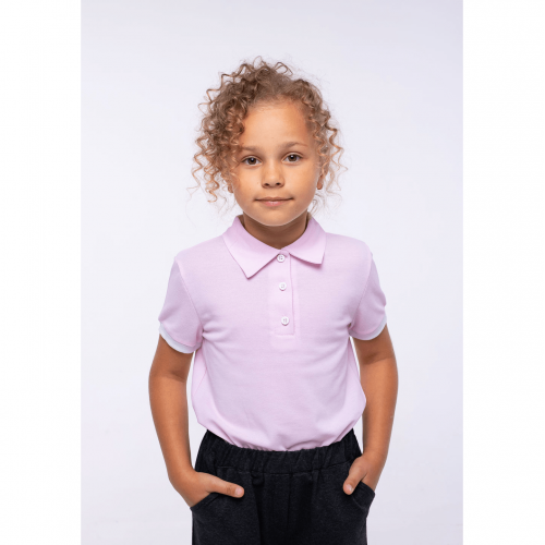 Детская футболка для девочки Vidoli Поло от 10 до 12 лет Розовый G-21934S