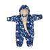 Демисезонный комбинезон детский Lafleur с рисунком Синий 6 месяцев - 1,5 года КМП2207