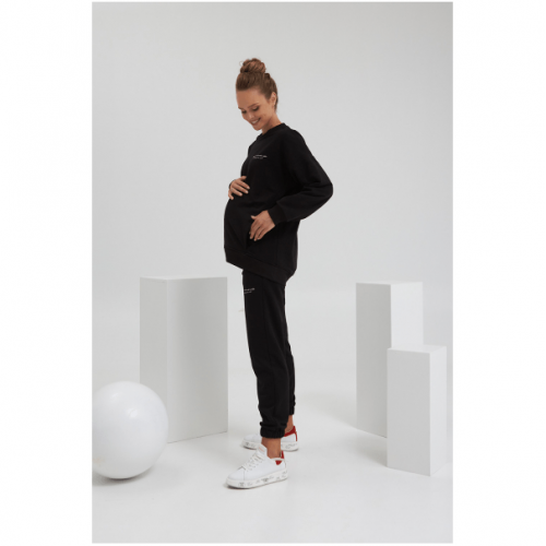 Спортивный костюм для беременных и кормящих Dianora Черный 2187(72) 1435